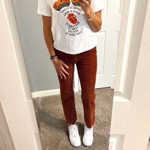 American Eagle Brown Corduroy Jeans